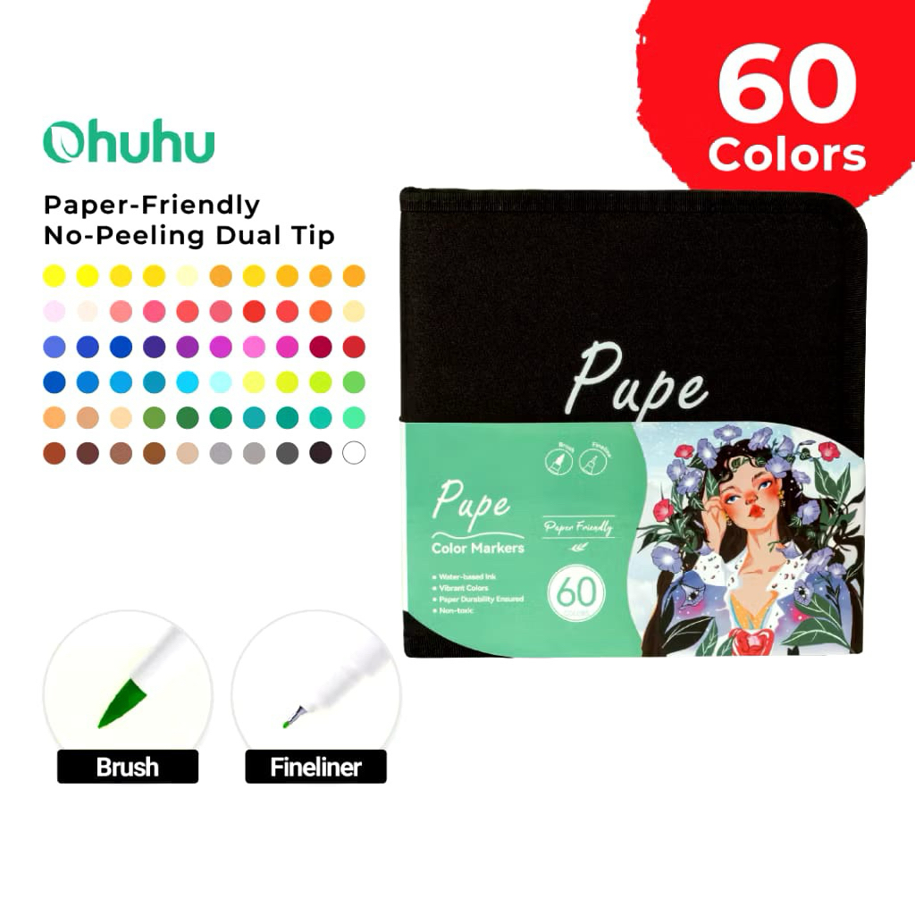 OHUHU PUPE Water Based Marker