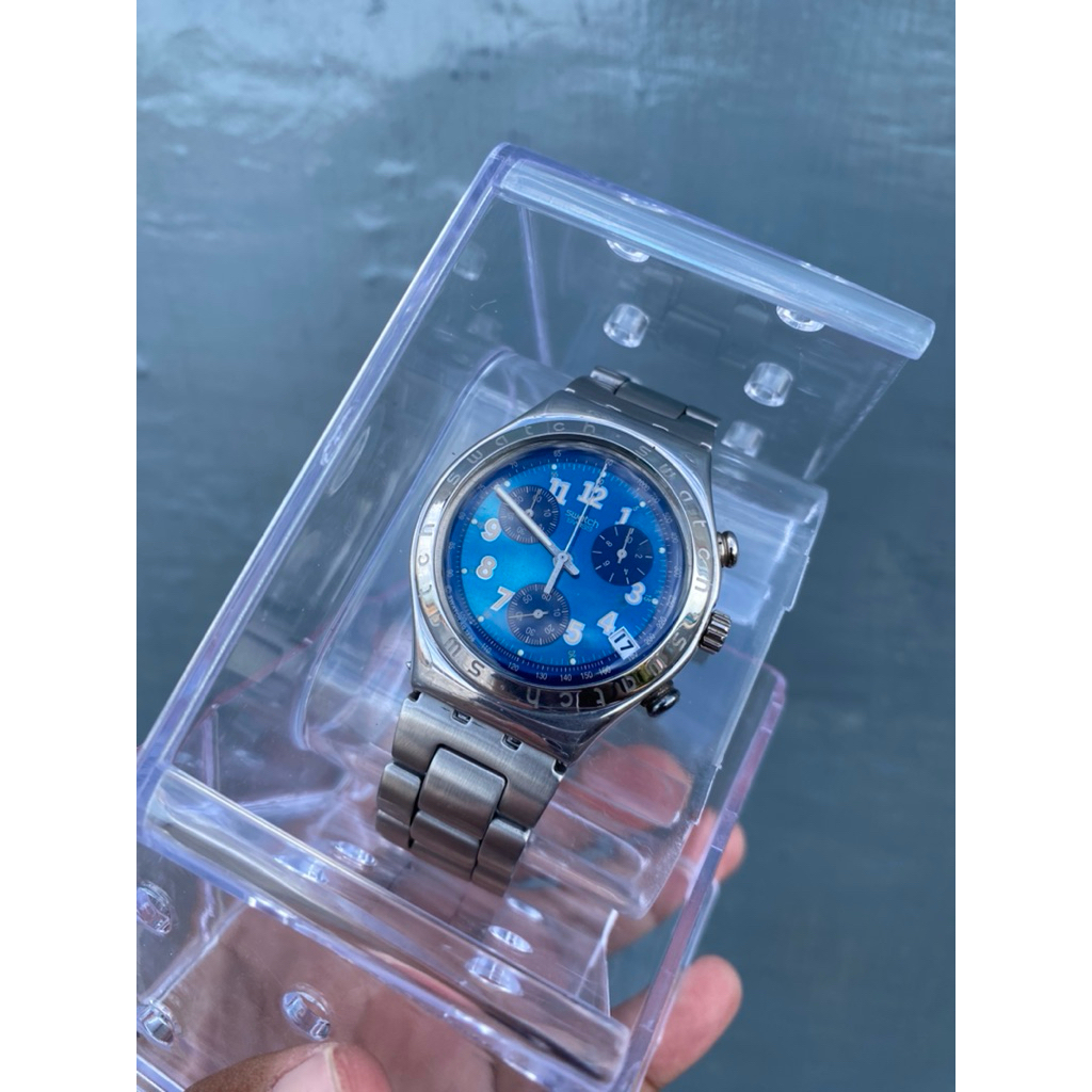 swatch irony chrono
