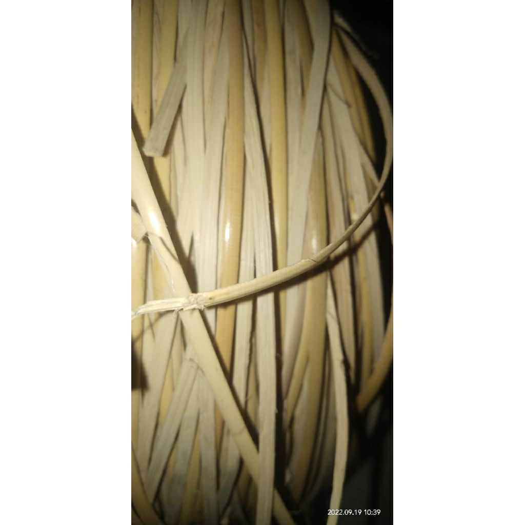 Tali Rotan Kulit 5Mm Harga Per Kg Stok Ready Banyak