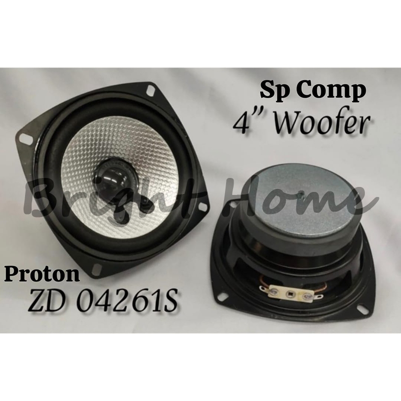 PROTON ZD 04261S Speaker Woofer Middle Bass 4 Inch