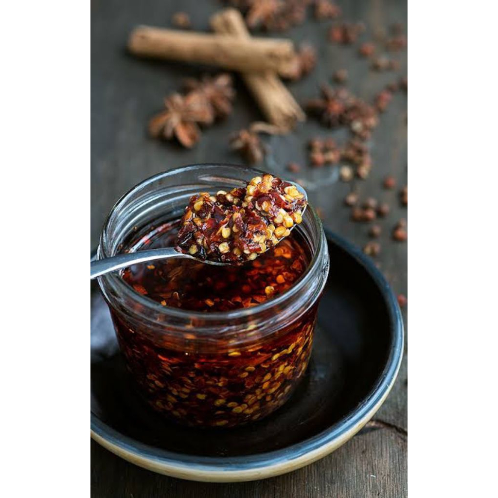 chili oil cumi daun jeruk