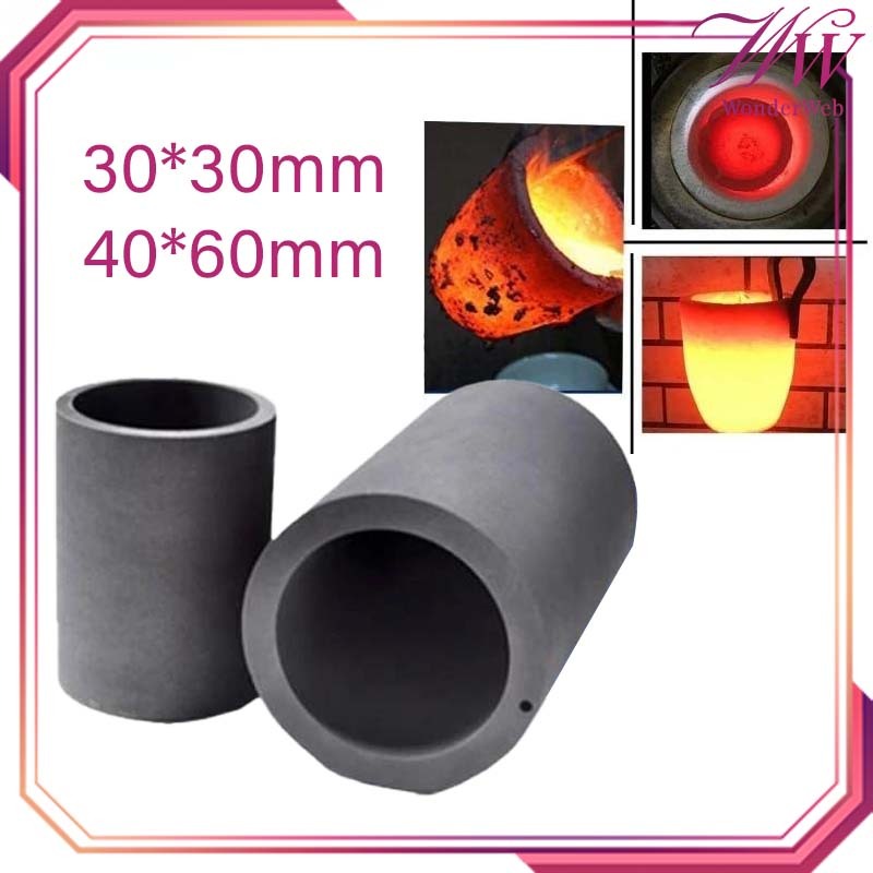 Crucible Graphite High Purity Graphite Crucible 30/60mm Grafit Crucible Melting Graphite Crucible Po