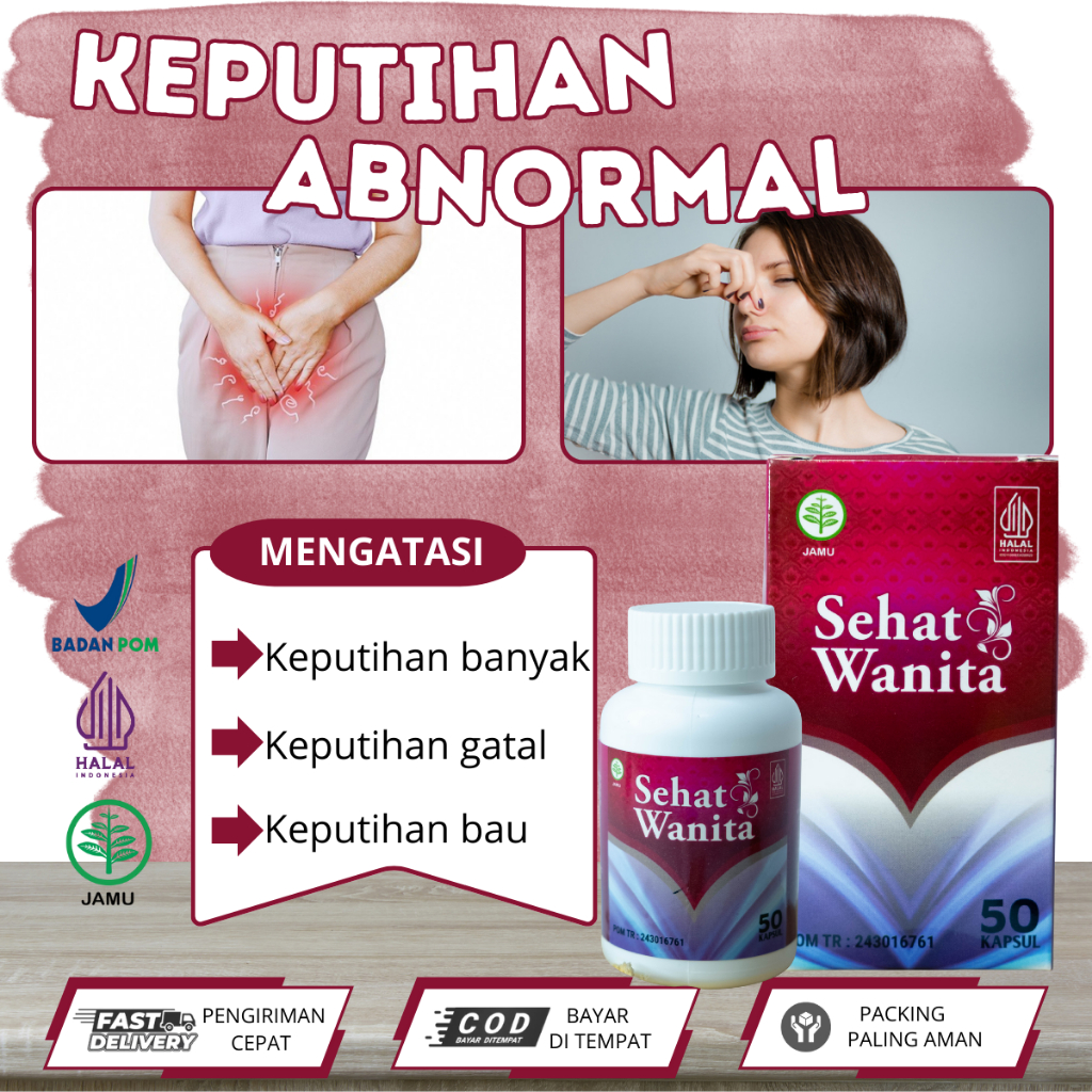Obat untuk keputihan banyak, Keputihan gatal, Keputihan berwarna kuning/ hijau/ coklat-Sehat wanita