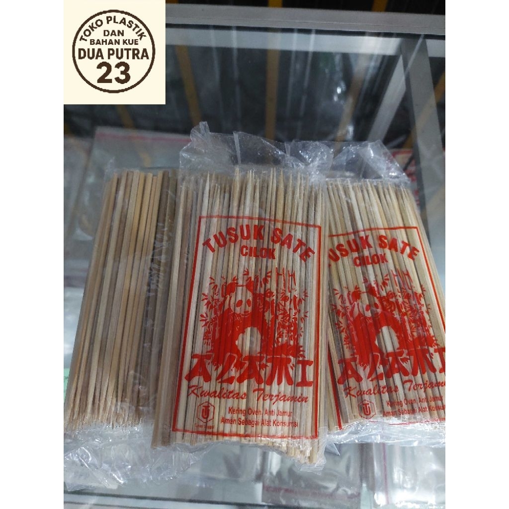 Tusuk Sate Cilok Bambu Alami Dan Higenis