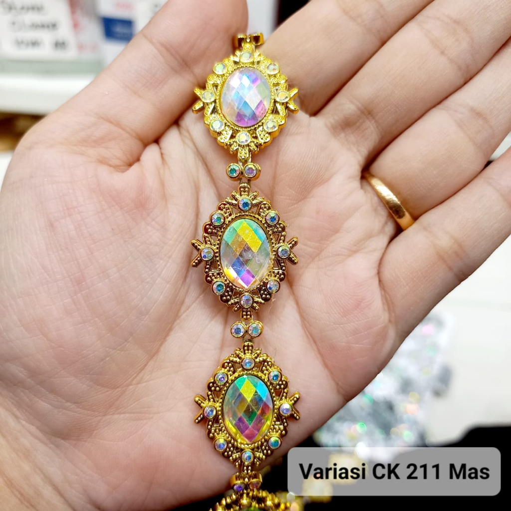 Variasi Ck 211 ROL Aksesoris Hiasan Baju Pesta