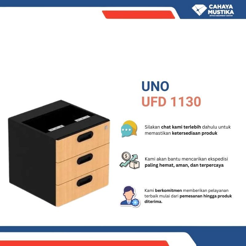 Laci Meja Kantor/Laci Meja Kerja/Laci Meja Gantung/Laci Arsip Kantor Uno Classic UFD 1130 Malang
