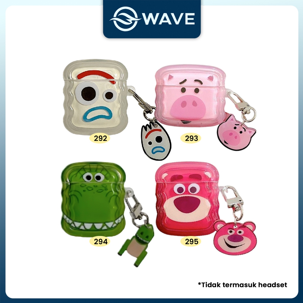 [ATP] Airpods Case Gen 1 2 3 Pro Karakter ToyStory Series Premium Soft Silicone