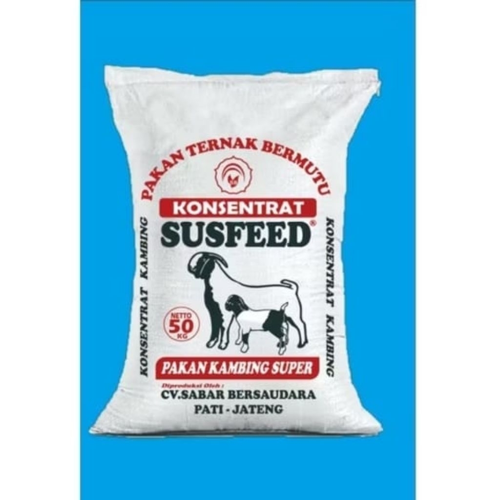 konsentrat SUSFEED 50 kg Kambing pakan kambing, domba, sapi