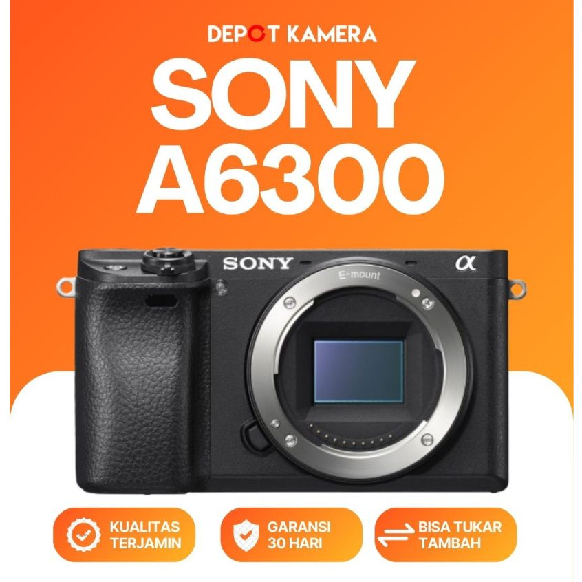 ( DEPOT KAMERA JKT ) SECOND - SONY A6300 BODY ONLY