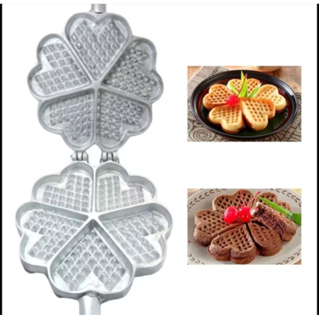 Cetakan Kue/Cetakan Waffle Bentuk Hati/Love