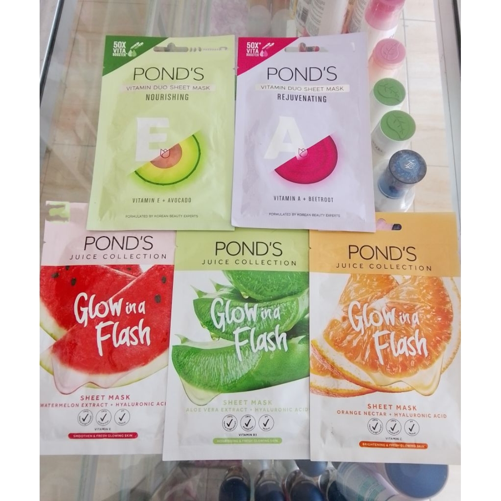 Ponds Sheet Mask - Masker Wajah