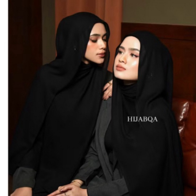 Hijabqa Pashmina Viscose Vol 3 Black