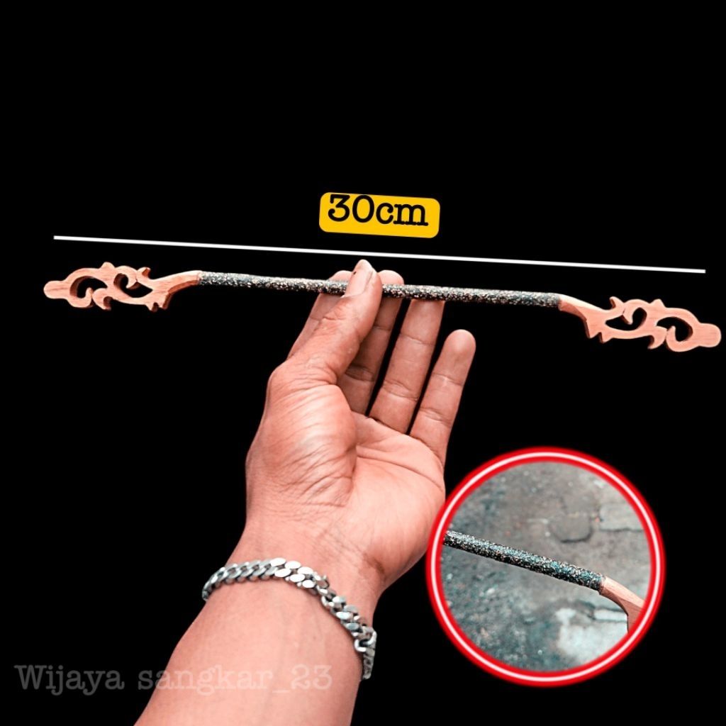 Tangkringan burung sogon gawang ukir pasir mutiara 30cm