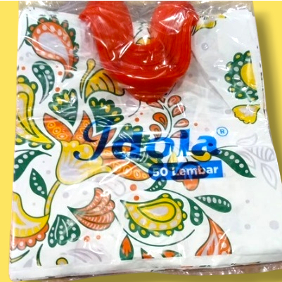 Tas plastik centel IDOLA motif isi 50 lembar