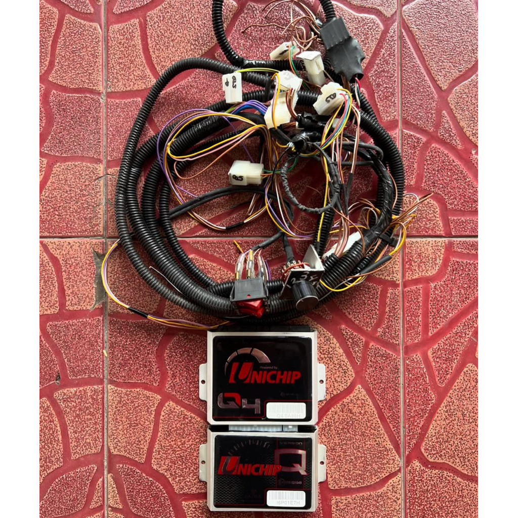 Dastek Q4, Idrive Bensin, Selector Digital, Launch Control Module, Lengkap Wiring Set Pnp Honda Jazz