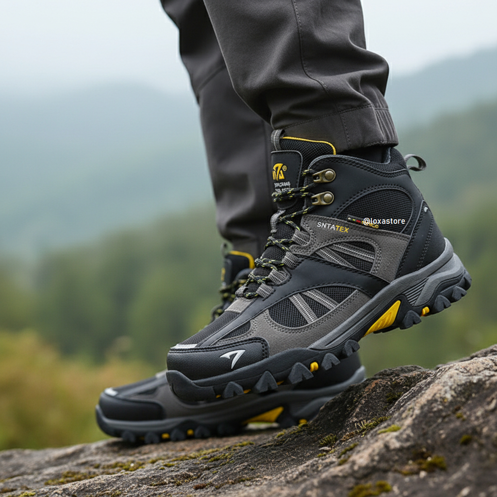 Sepatu Gunung SNTA 481 Original - Gratis Kaos kaki / Sepatu Hiking SNTA / Sepatu Outdoor SNTA