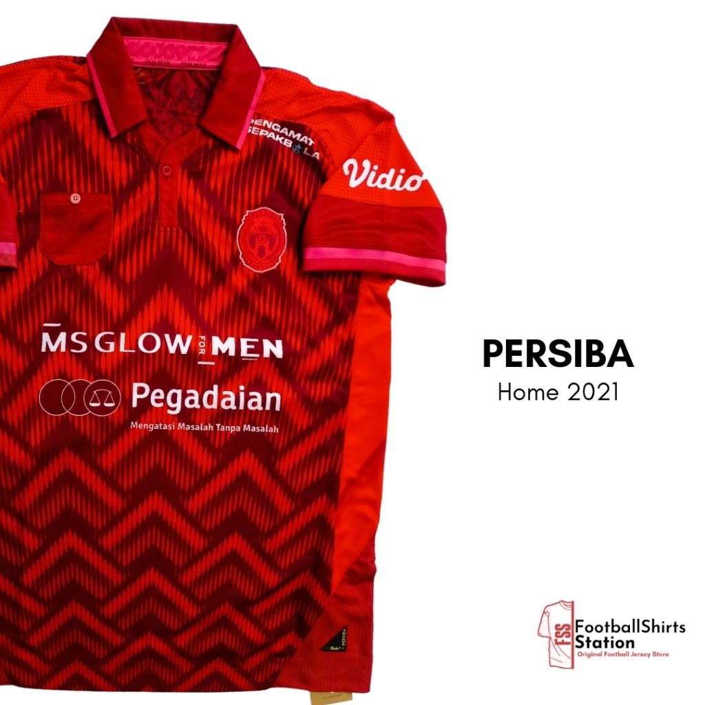 Jersey Persiba Bantul Home 2021 Size L Original Reds