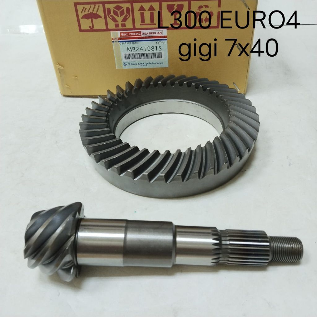 GEAR SET GIGI GARDAN MITSIBISHI L300 EURO 4 L039 7X40 ORI BERGARANSI