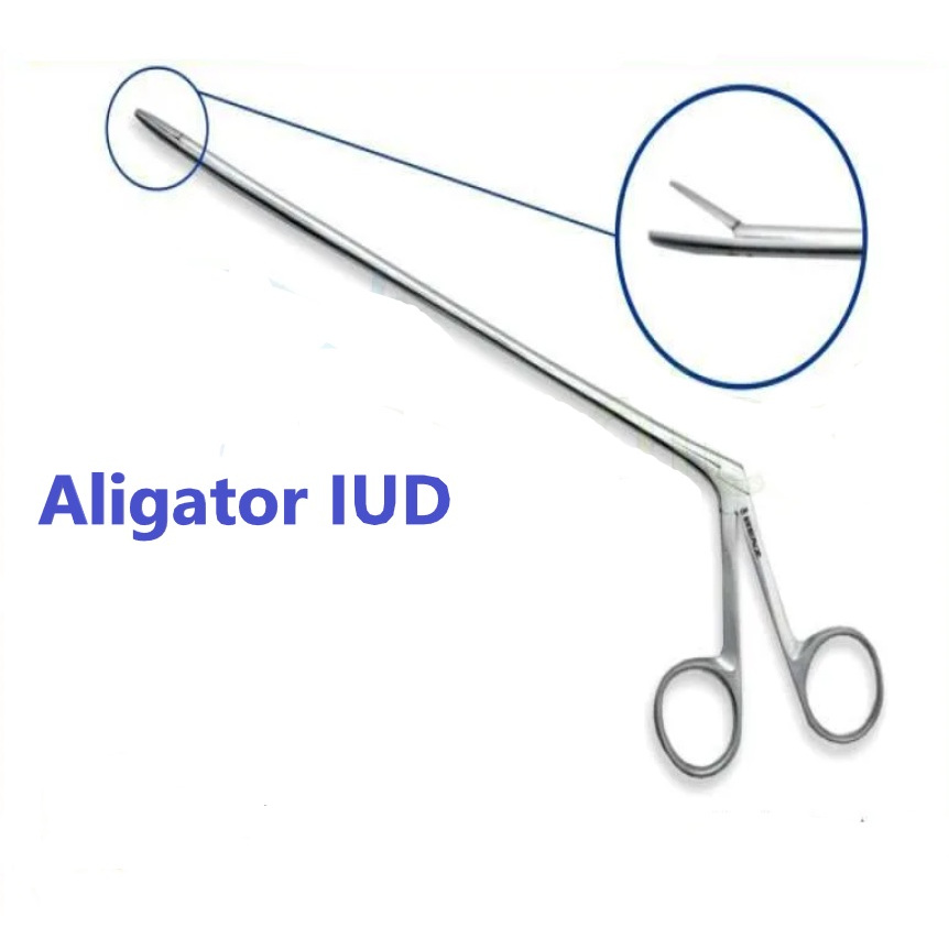 Klem Aligator IUD / IUD Forcep