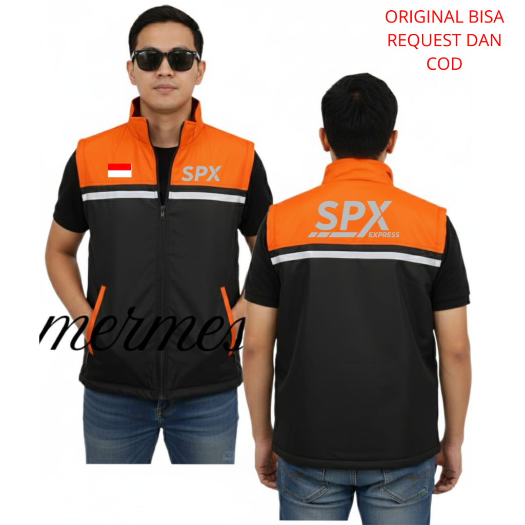 Best seller Rompi Shopee Express Kurir Terbaru Rompi Outdoor Distro SPX Express Driver Original Romp