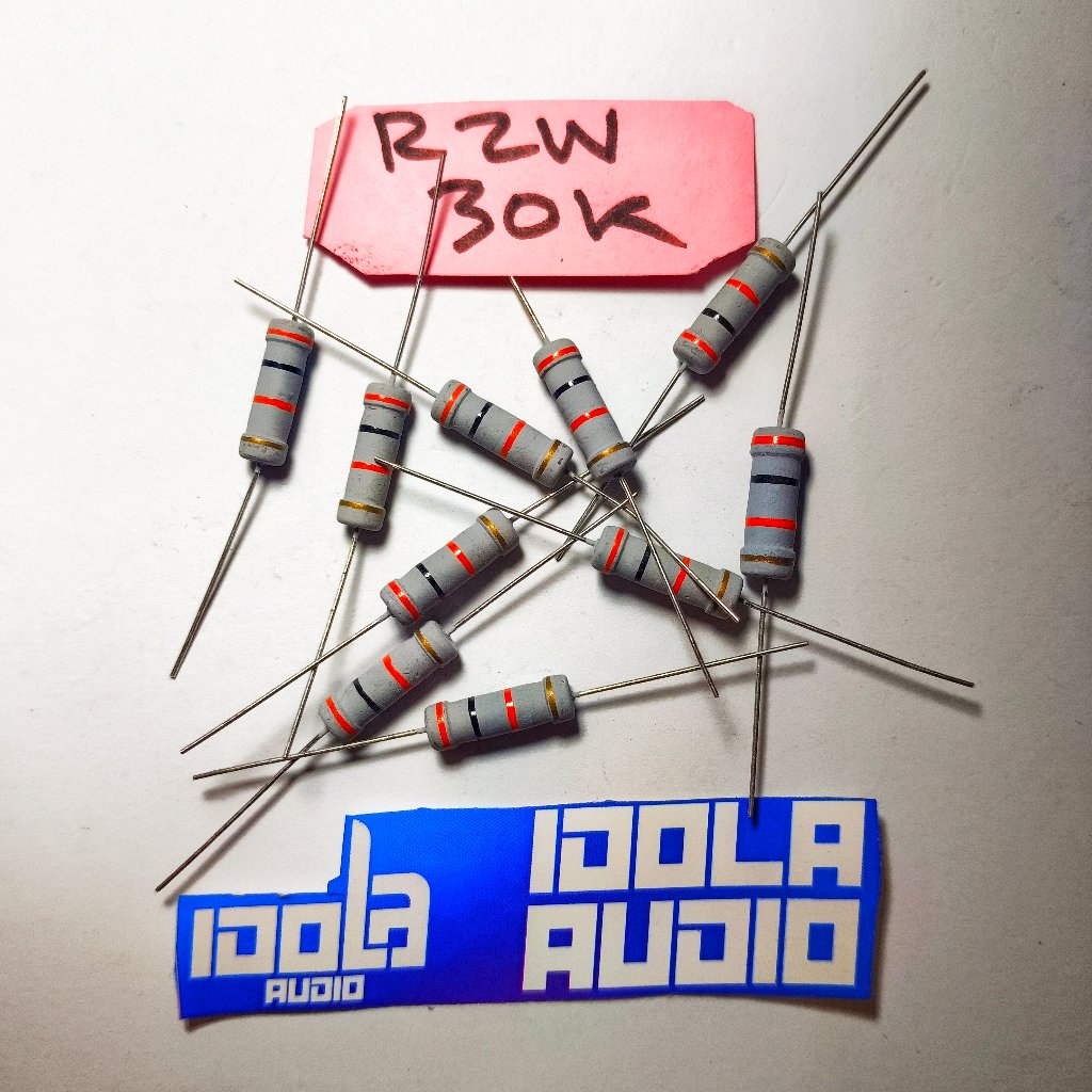 (10 Pcs) Resistor 2 Watt 30K