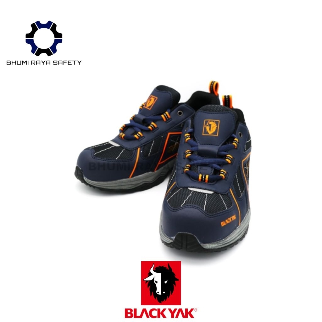 SEPATU SAFETY BLACK YAK-40 ORIGINAL / SEPATU KERJA BLACK YAK-40 ORIGINAL / SAFETY SHOES BLACK YAK-40