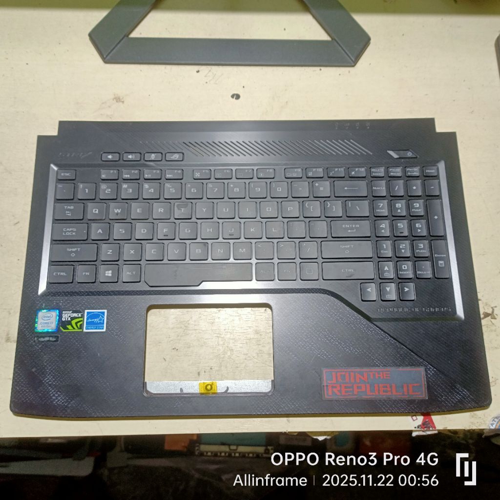 Frame and Keyboard Laptop Asus ROG Strix GL503 GL503g GL503ge GL503v GL503vd GL503v