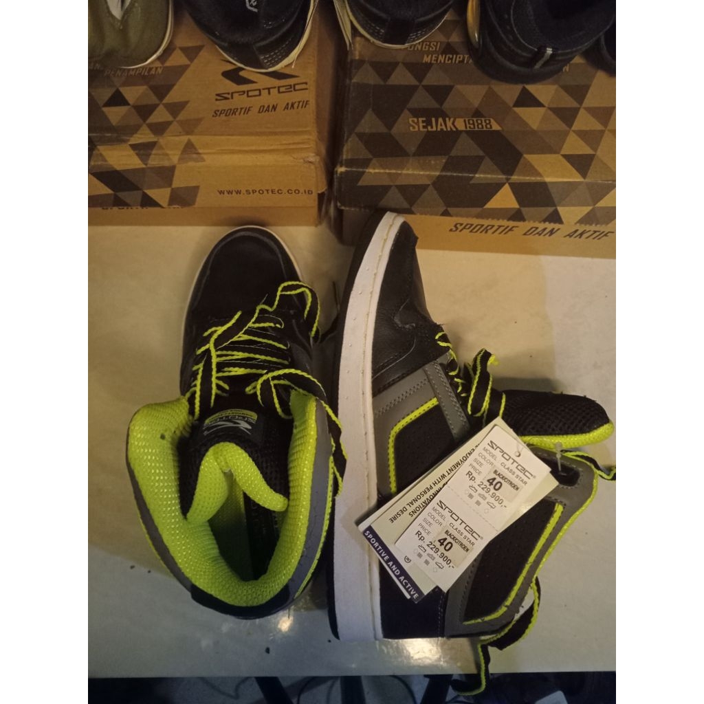 sepatu spotec pria/sepatu spotec wanita/brand new