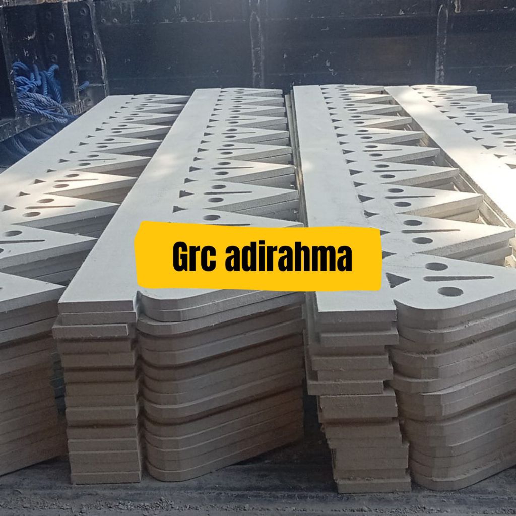 Lisplang Betawi GRC Motif Kayu Anti Rayap & Tahan Cuaca Jabodetabek