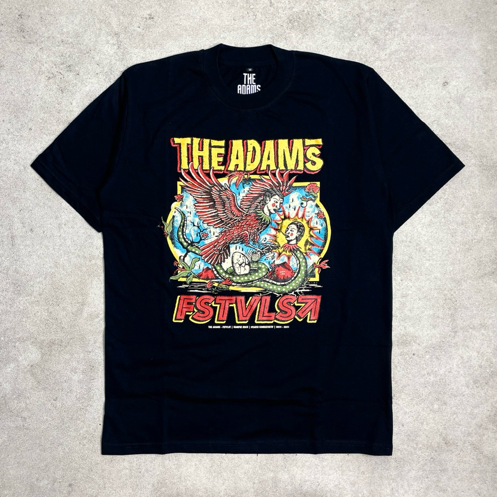 ASLI The Adams x FSTVLST Vol. 2 | Tshirt Black Original Merchandise
