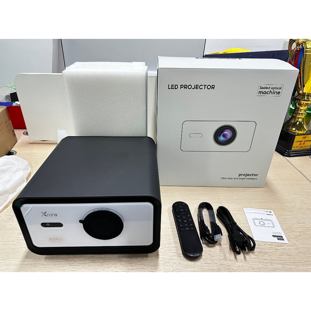 Mitsuki_Shop02 Hiplay H9 Proyektor Smart Android 11 1000 Ansi Lumens Ram 2Gb/32Gb Wifi Bluetooth