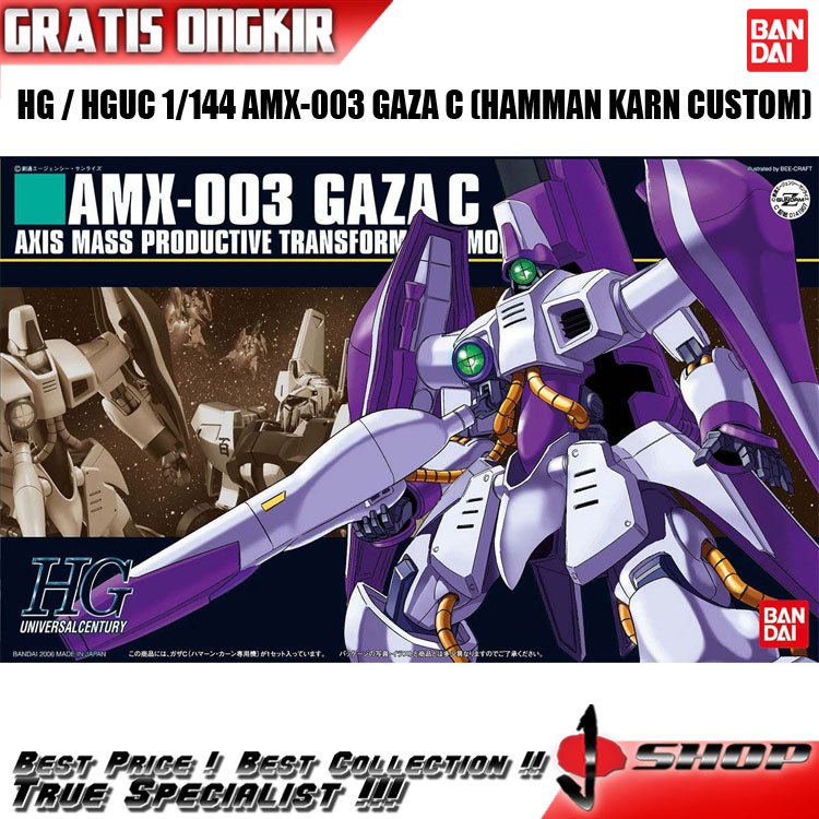 HG / HGUC 1/144 AMX-003 GAZA C (HAMMAN KARN CUSTOM)