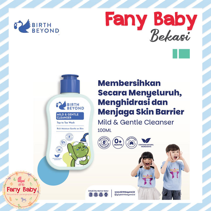 BIRTH BEYOND MILD AND GENTLE CLEANSER (TOP TO TOE WASH) 100ML