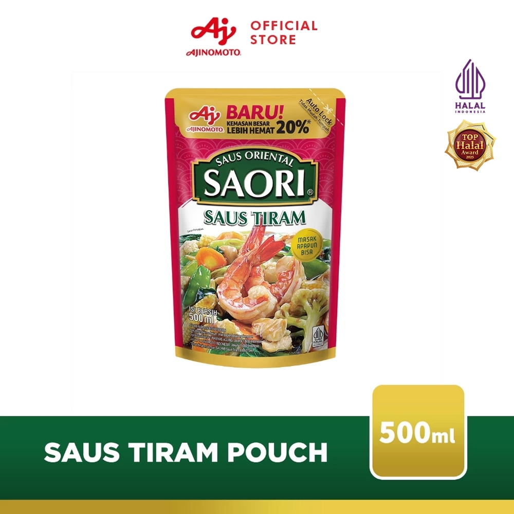 SAORI® Saus Tiram Oriental Oyster Pouch 500ml