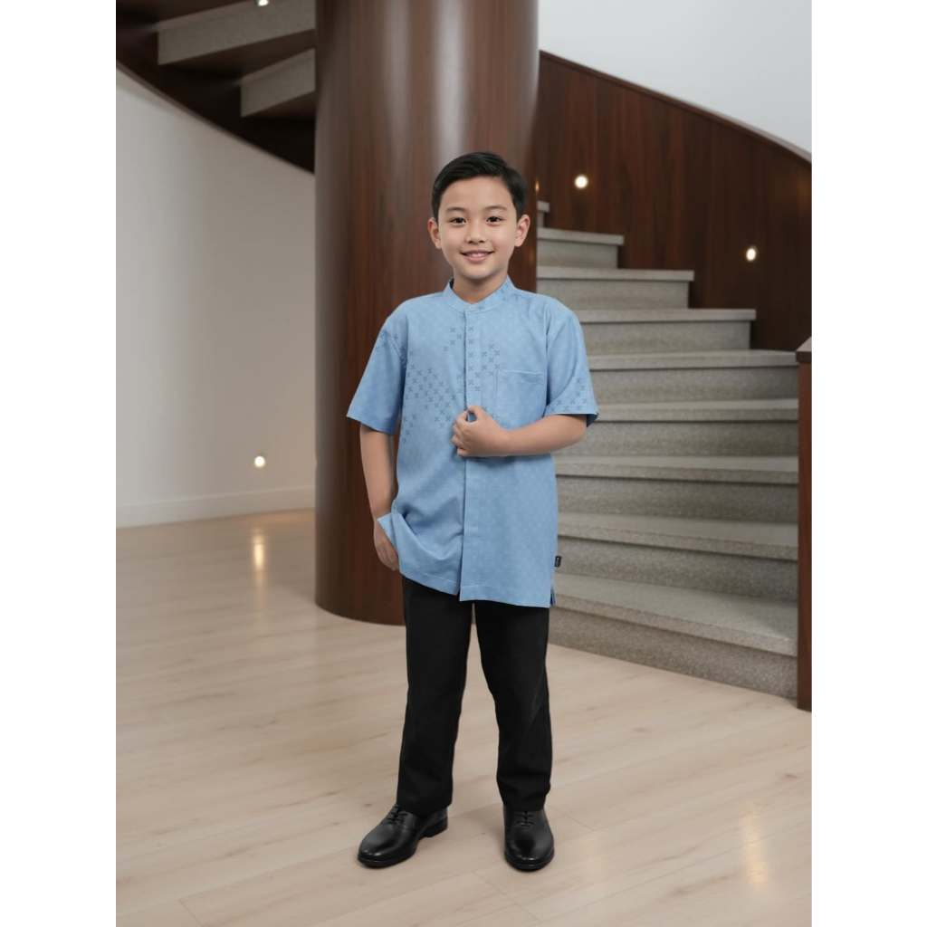 Zoya Garut - Zoya Marino Menswear Boys - Koko Baju Muslim Anak Pria - Bahan Poly Airflow