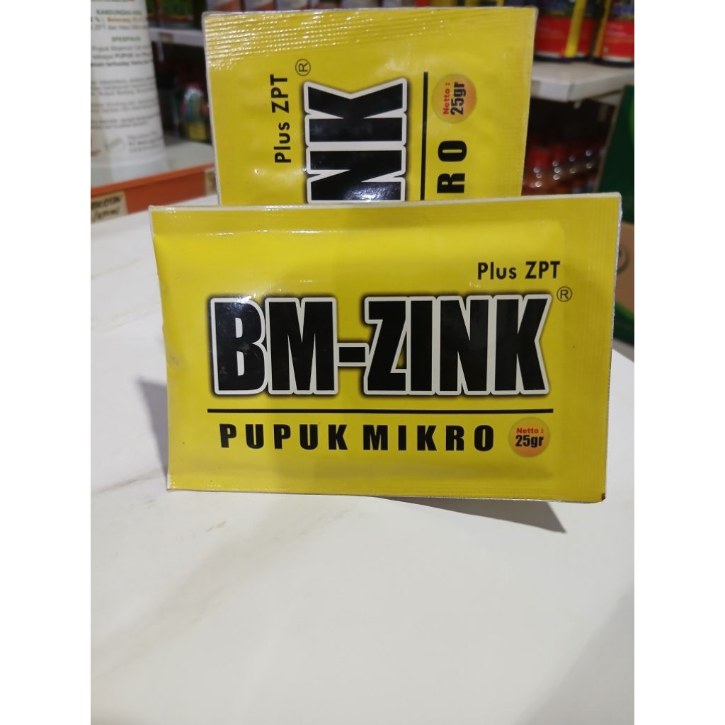 BM ZINK  PUPUK MICRO 25GR