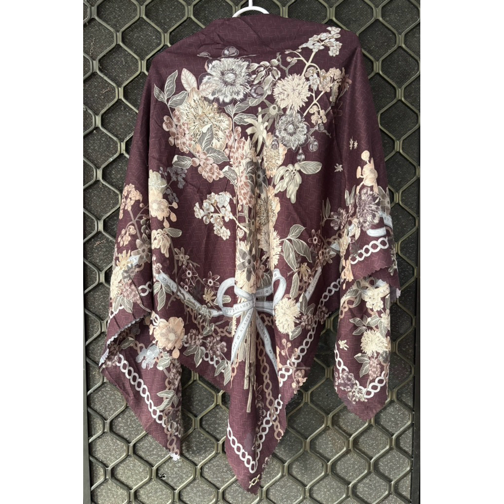 wearing klamby/preloved/jilbab lebaran/hijab kantor/hijab kuliah/jilbab segit4