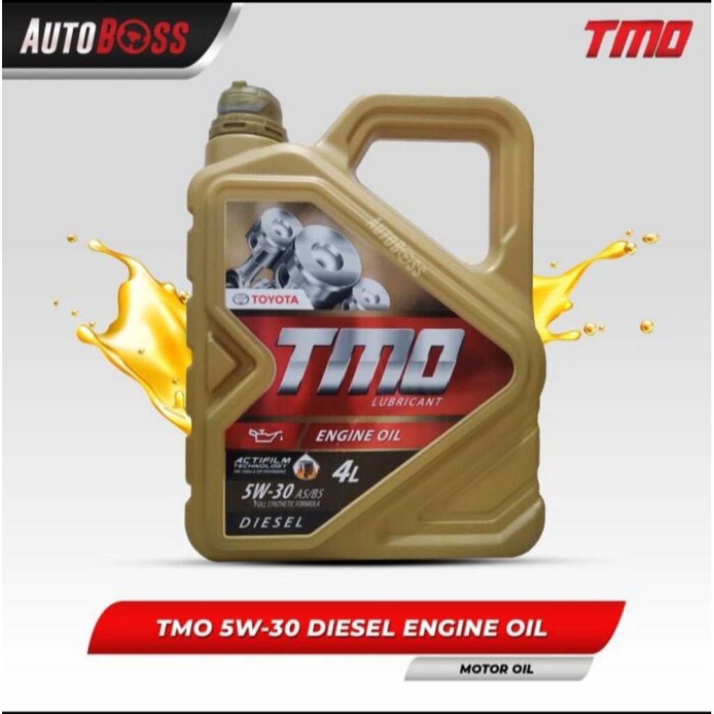 Oli Mesin Mobil TMO Gold Diesel 5w-30 (4L) Original