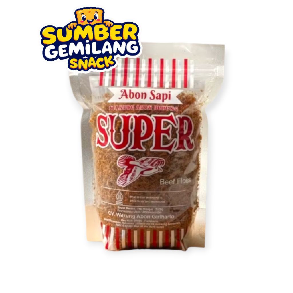 abon sapi super cap burung 250 gram abon sapi super cap burung 100 gram abon sapi super cap burung 1