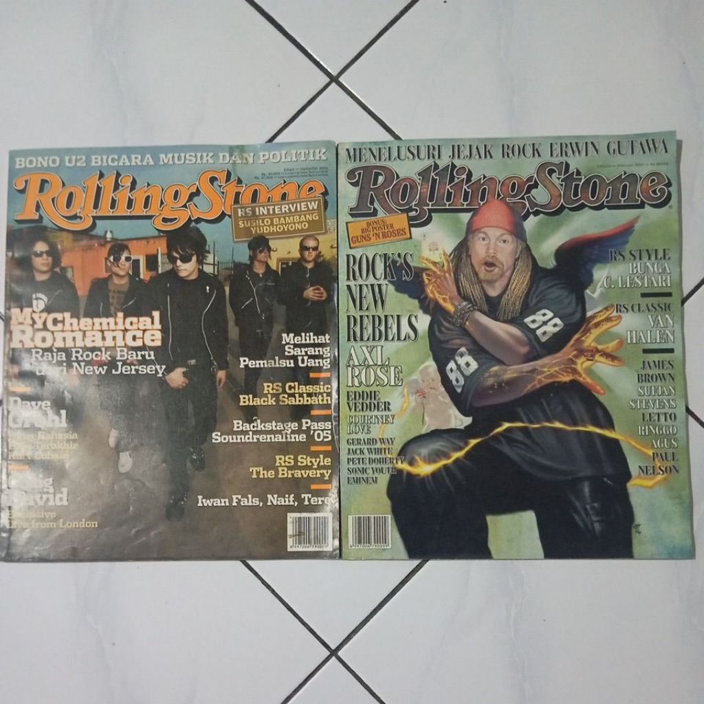 Majalah Rolling Stone / RollingStone / dijual satuan, [preloved]