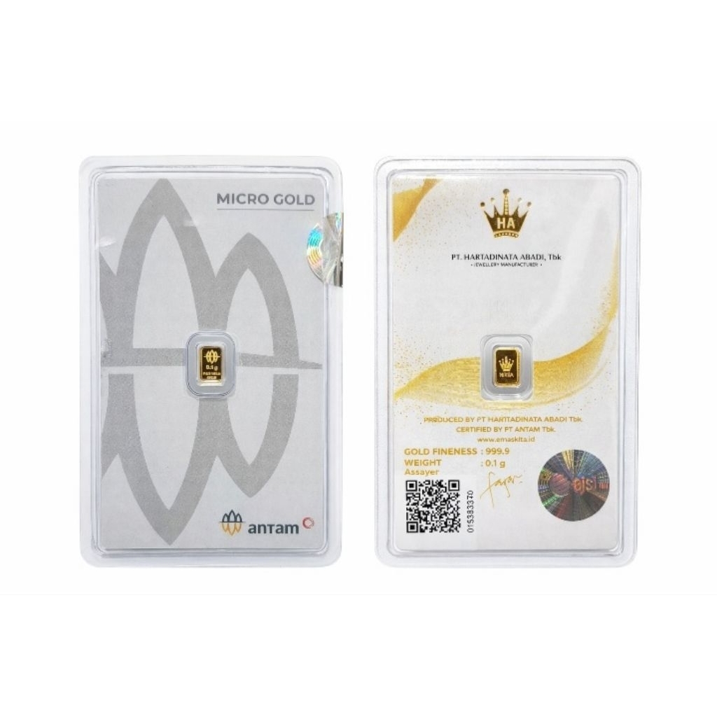 LM Micro Gold Antam x Hartadinata 0.1gr
