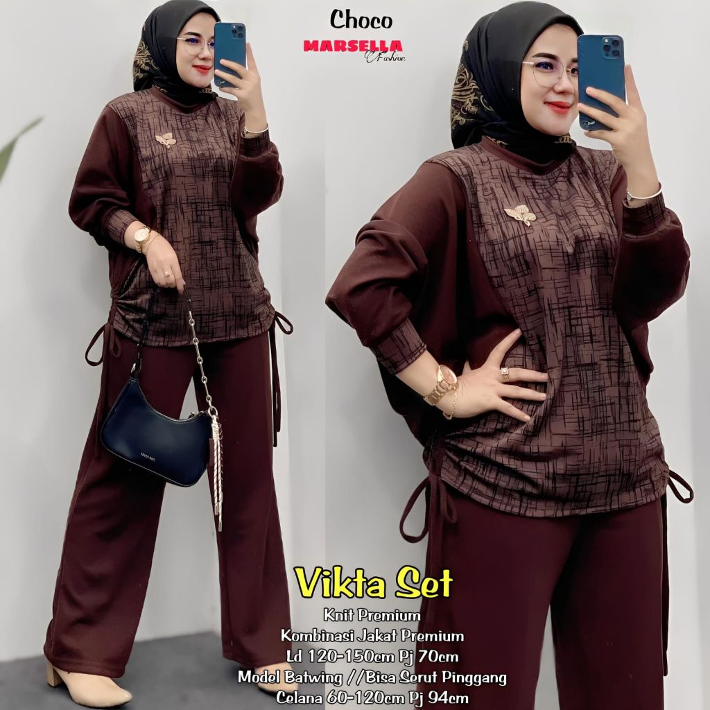 Setelan Terbaru Vikta Setelan ORIGINAL MARSELLA
