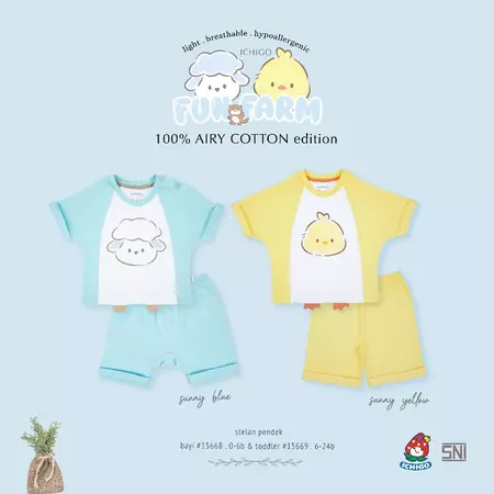 ICHIGO SETELAN PENDEK - FUN FARM