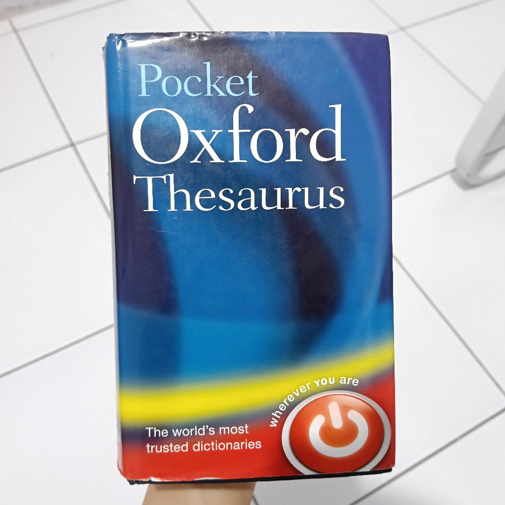 Pocket Oxford Thesaurus - Kamus Bahasa Inggris [second hand, ori]