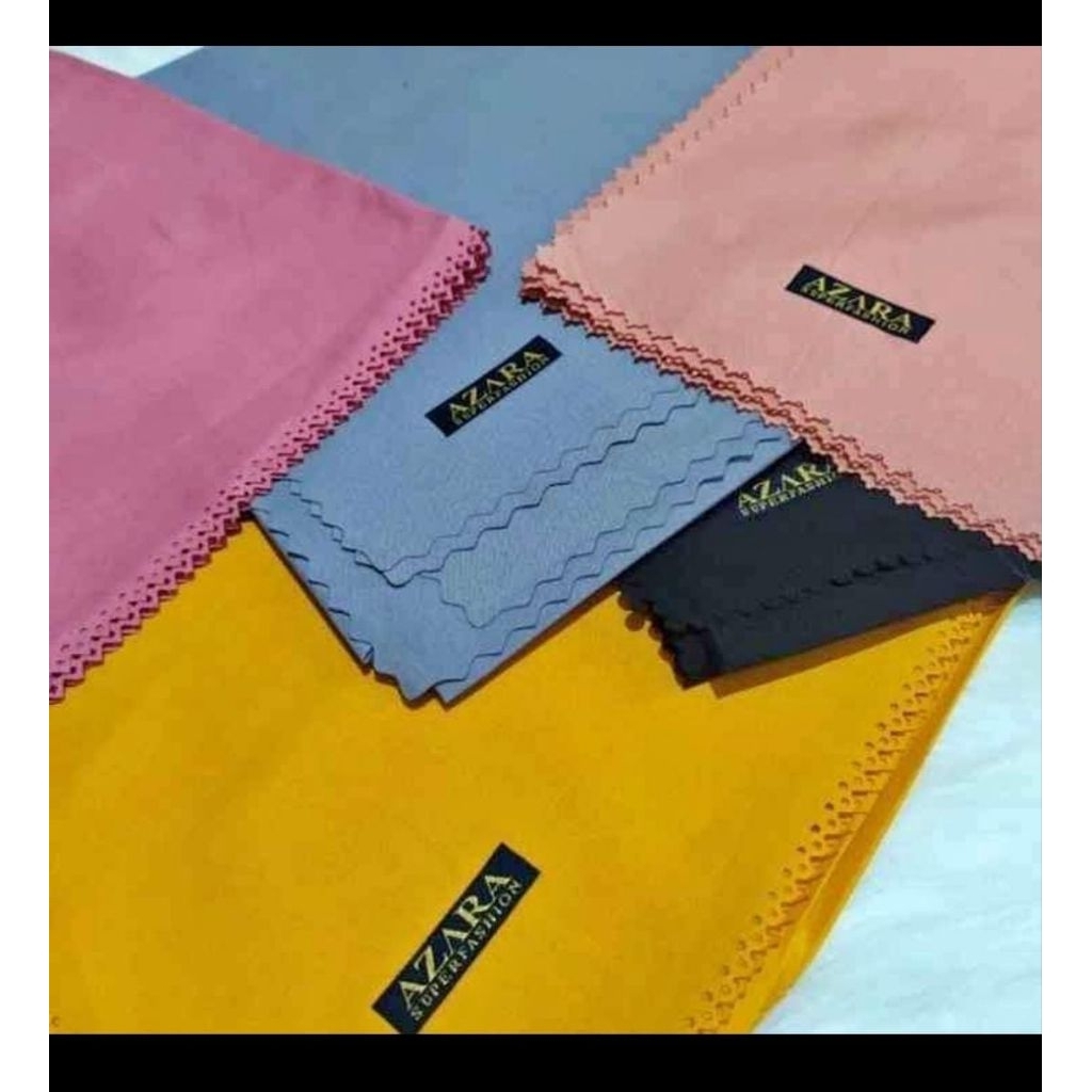 hijab segi empat polos azara