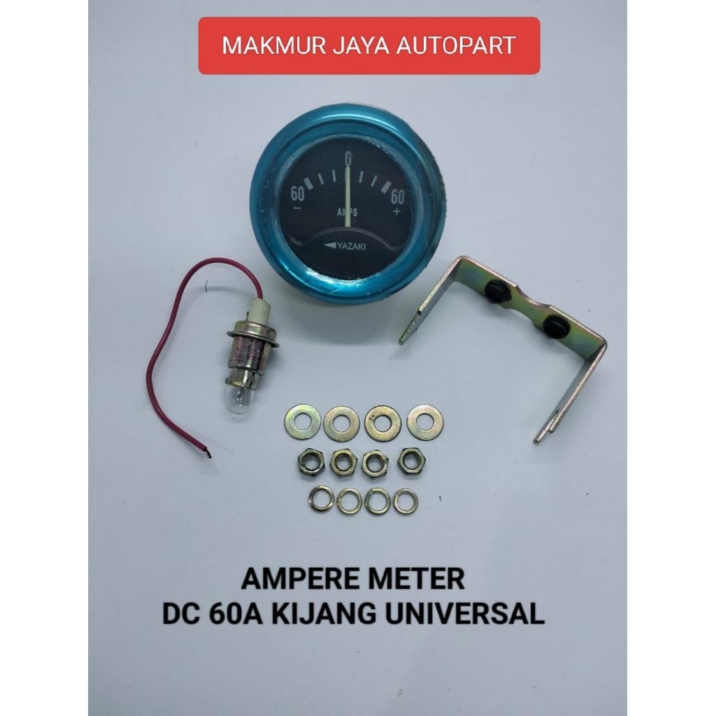 AMPERE METER DC60 A MOBIL TOYOTA KIJANG UNIVERSAL (1SET)