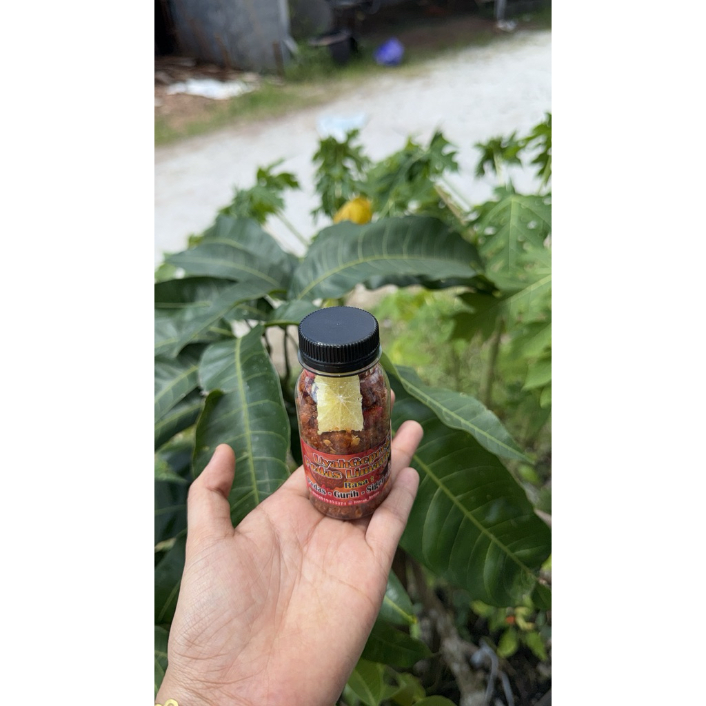 1 BOTOL UYAH GEPREK PEDAS LIMAU KUIT