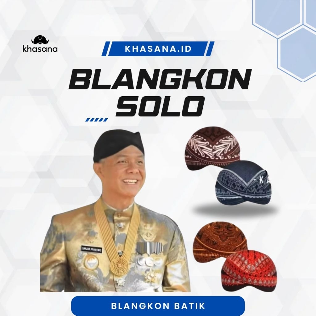 BLANGKON Solo bisa dicuci