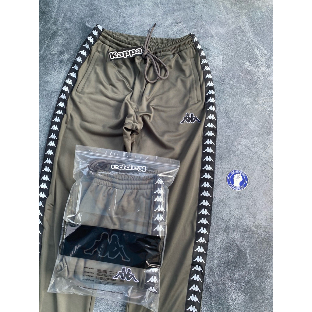READY STOK KAPPA TRACKPANTS GREEN ORIGINAL 100%