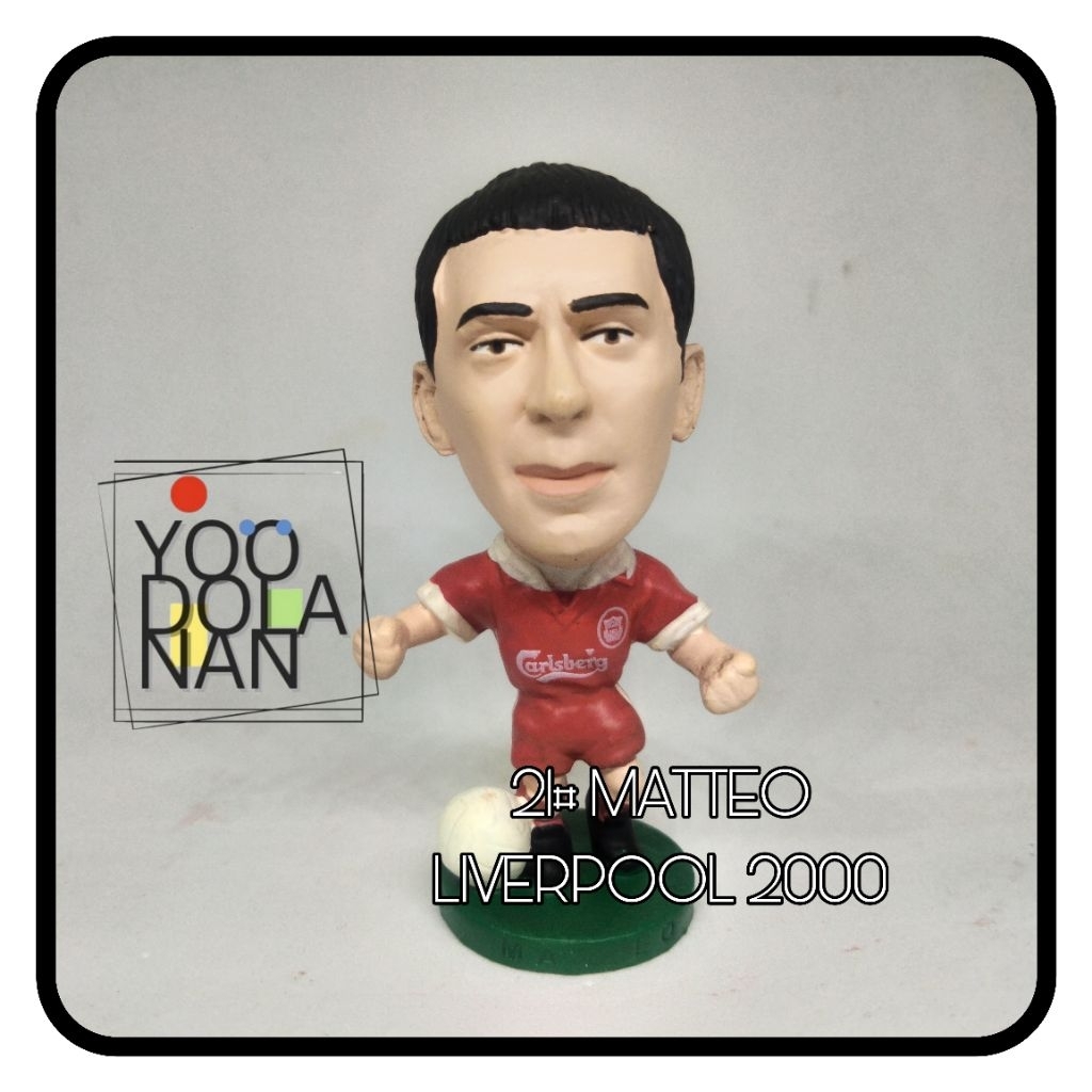 21# MATTEO - LIVERPOOL 2000 CORINTHIAN PROSTARS FIGURE PEMAIN BOLA